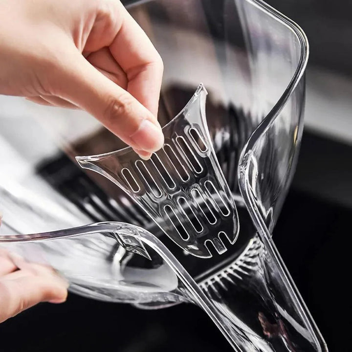 Lisslune | Versatile plastic dish rack for efficient kitchen washing and food storage