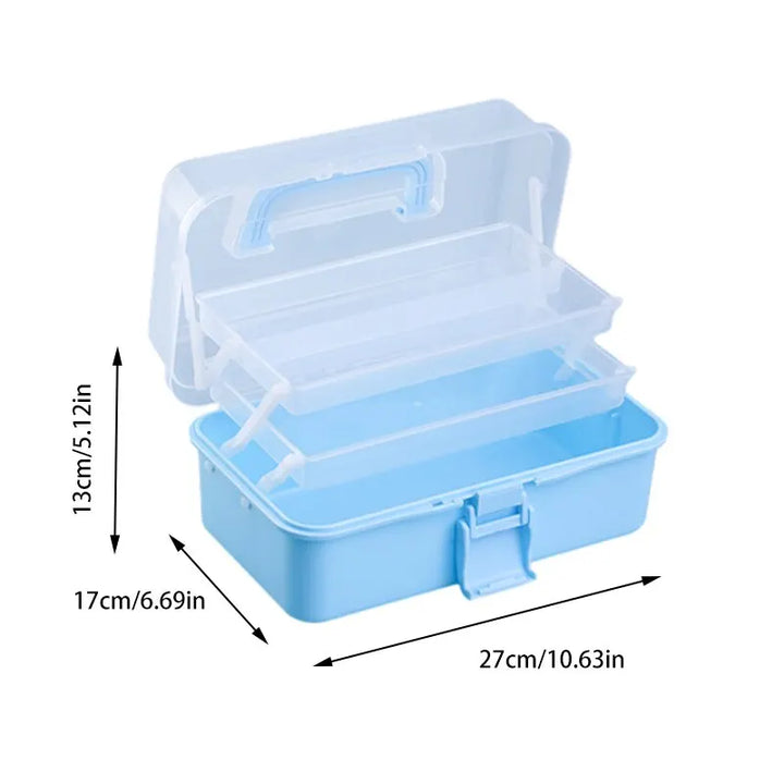 Lisslune | Three Layer Multi-Use DIY Craft Storage Box