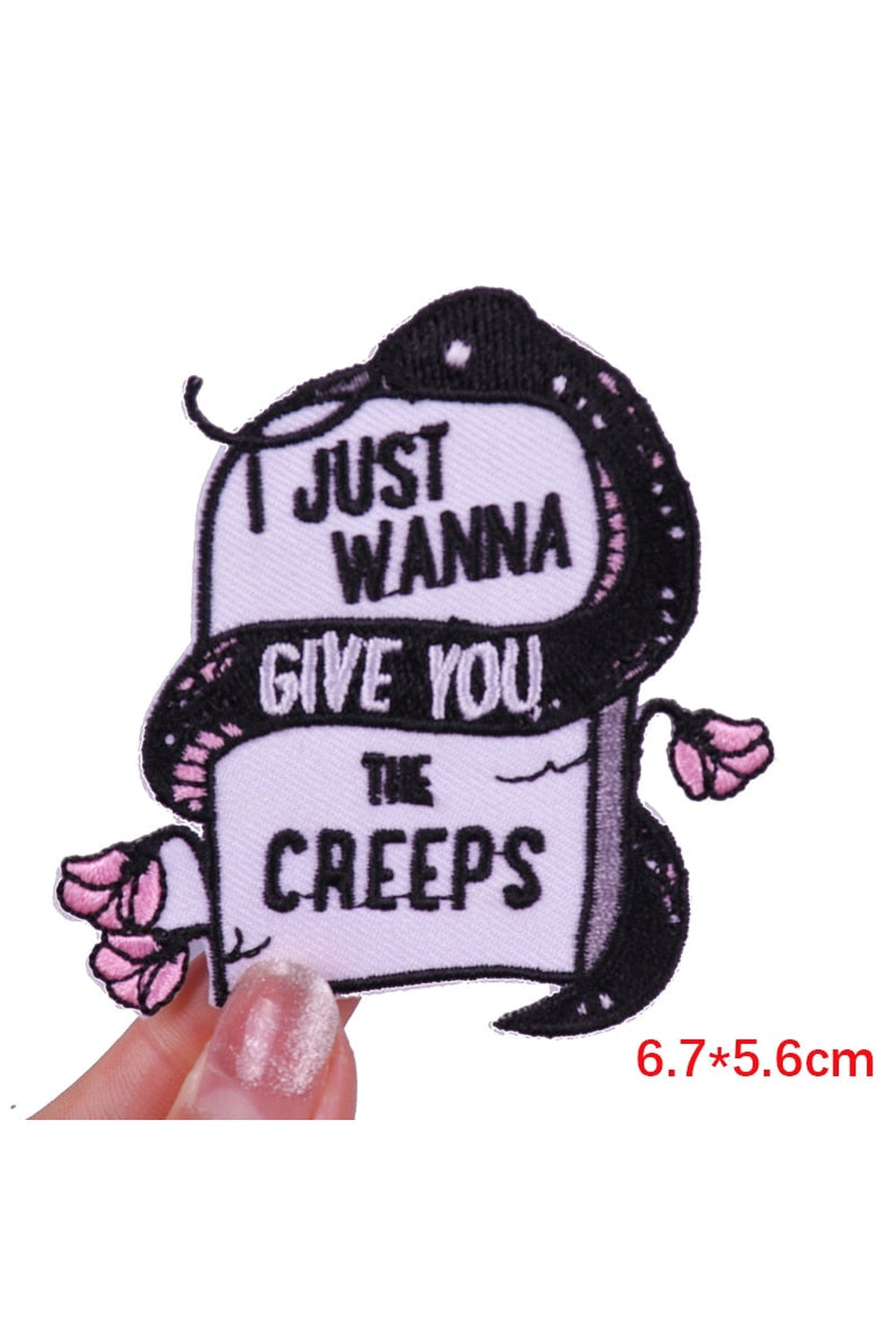Lisslune | Ghost Style Embroidered Patch
