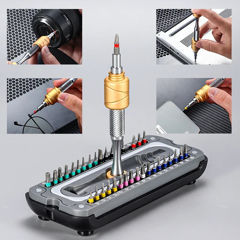 Lisslune | Fix It Quick Precision Magnetic Screwdriver Kit