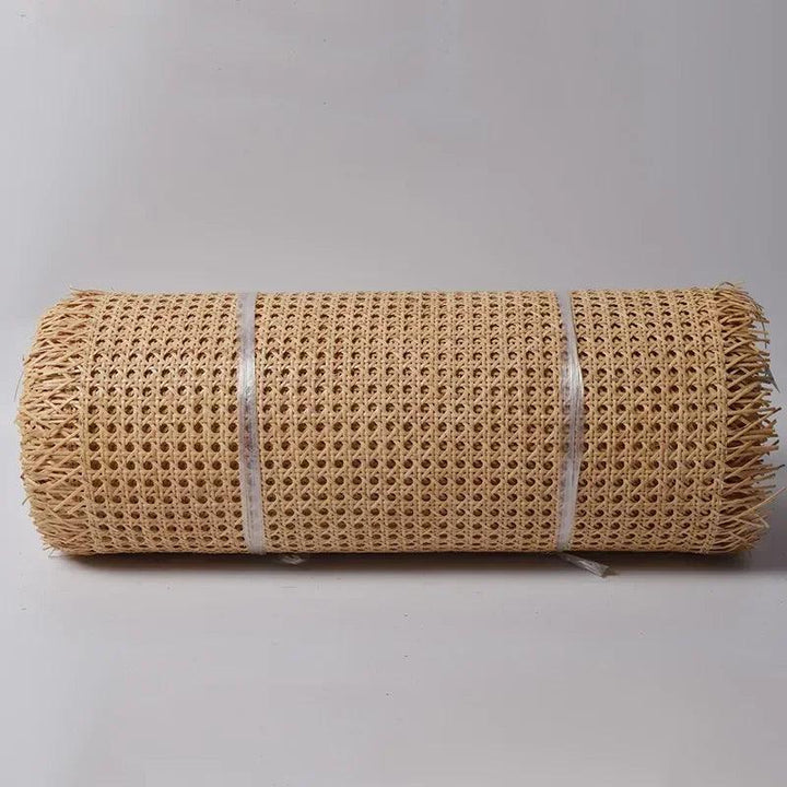 Lisslune | Indonesian Plastic Rattan Weaving Roll for Furniture Makeover - 35-50 cm wide Ideal for Chairs, Cabinets, and Tables