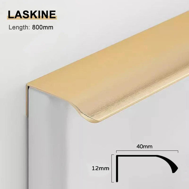 Lisslune | Veitl er Black and Gold Aluminum Alloy Cabinet Handle Collection
