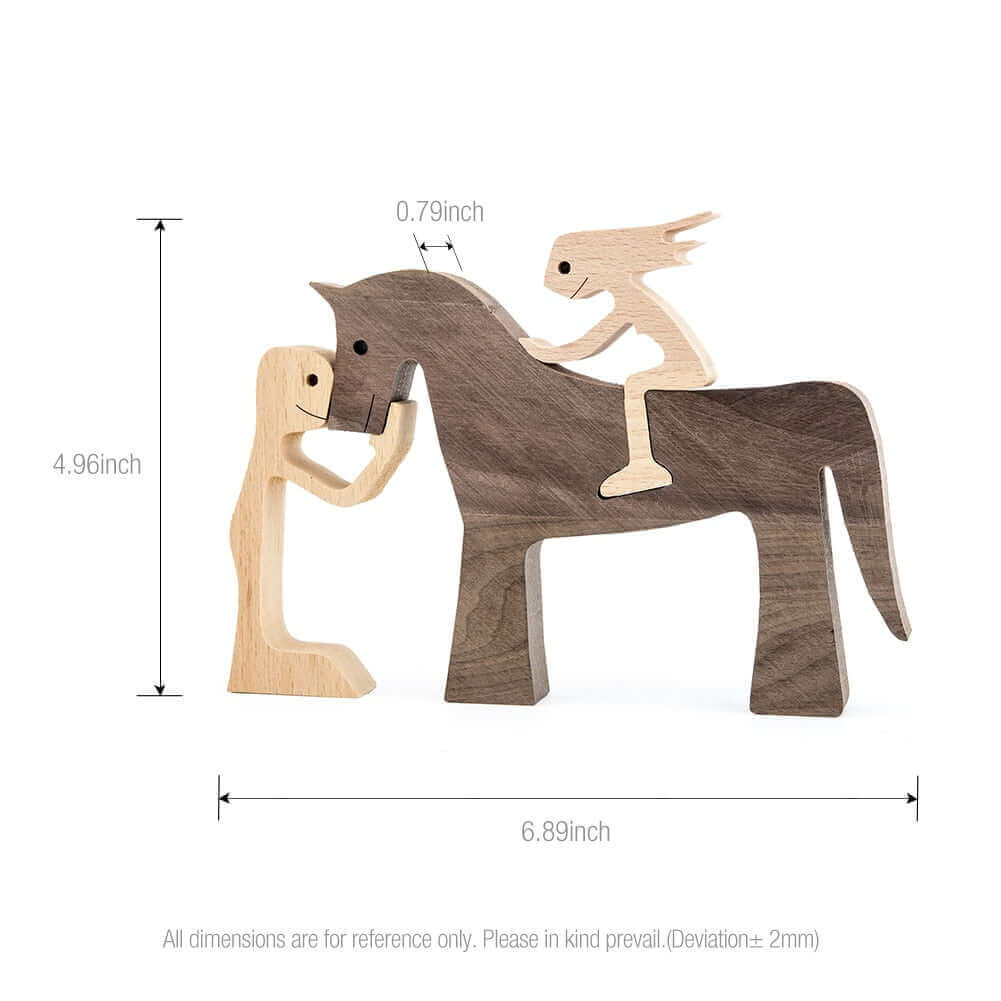 Lisslune | Danish Wooden Animal Ornaments