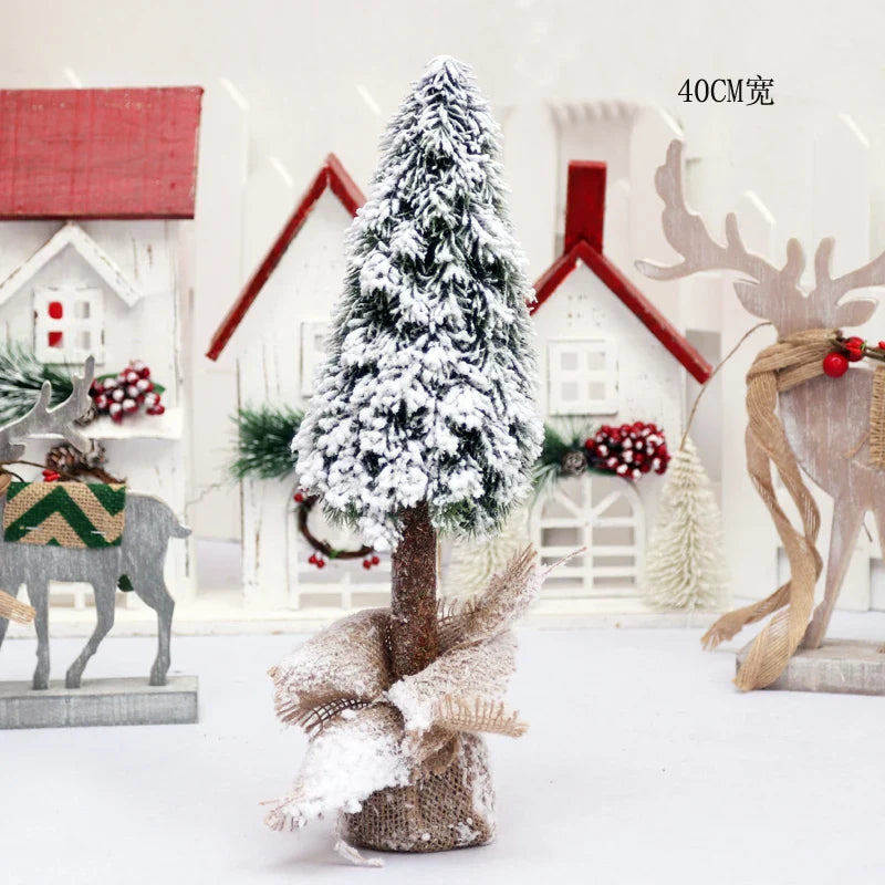 Rynx | Mini PE Christmas tree decoration Pine Topping Table Christmas tree Christmas home Party Wedding decoration New Year's gift