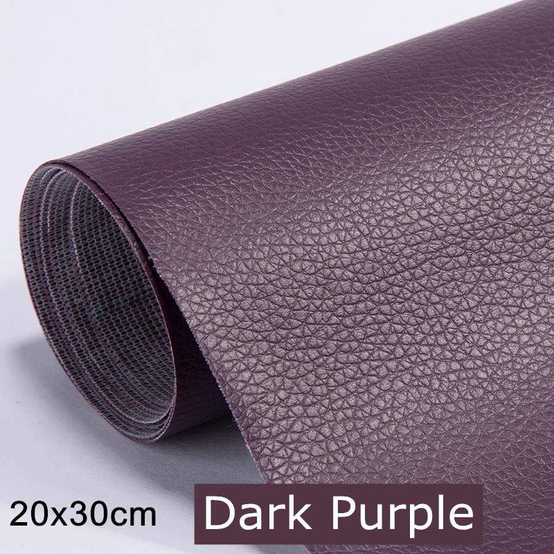 Lisslune | Jumbo XL Luxe Litchi Leather Repair Stickers - Stylish Solutions for Elegant Furniture Repairs
