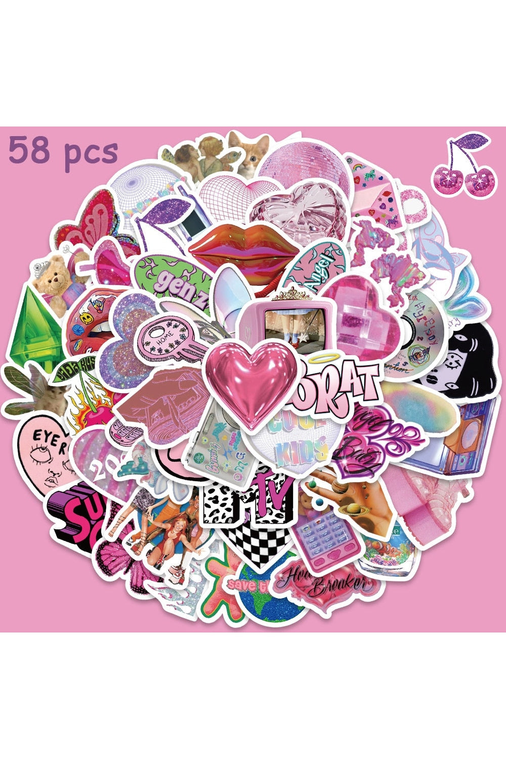 Lisslune | Aesthetic Girl Sticker