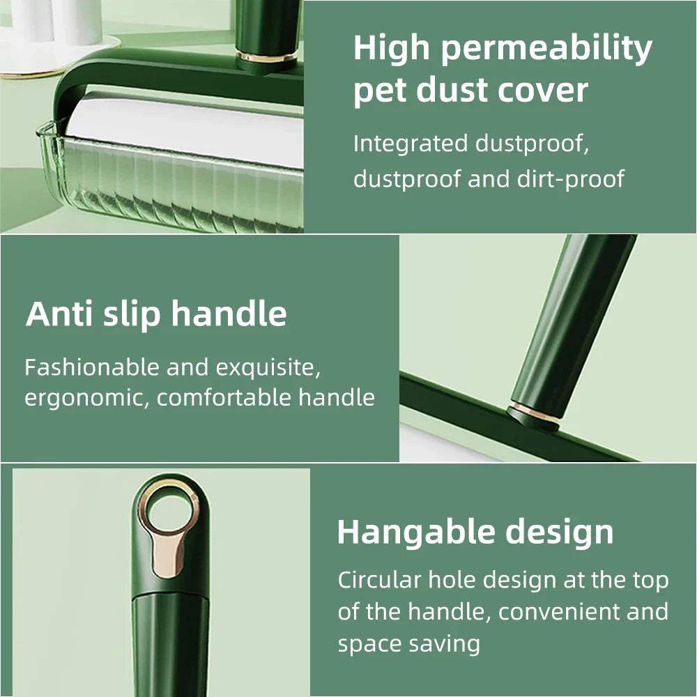 Lisslune | Wide Sticky Clean Paws Pet Hair Lint Roller