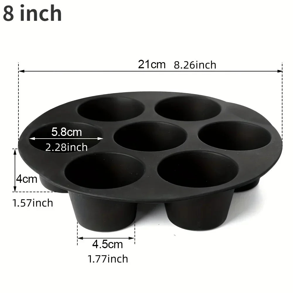 Lisslune | Silicone Bakeware for Microwave and Air Fryer - FlexiBake