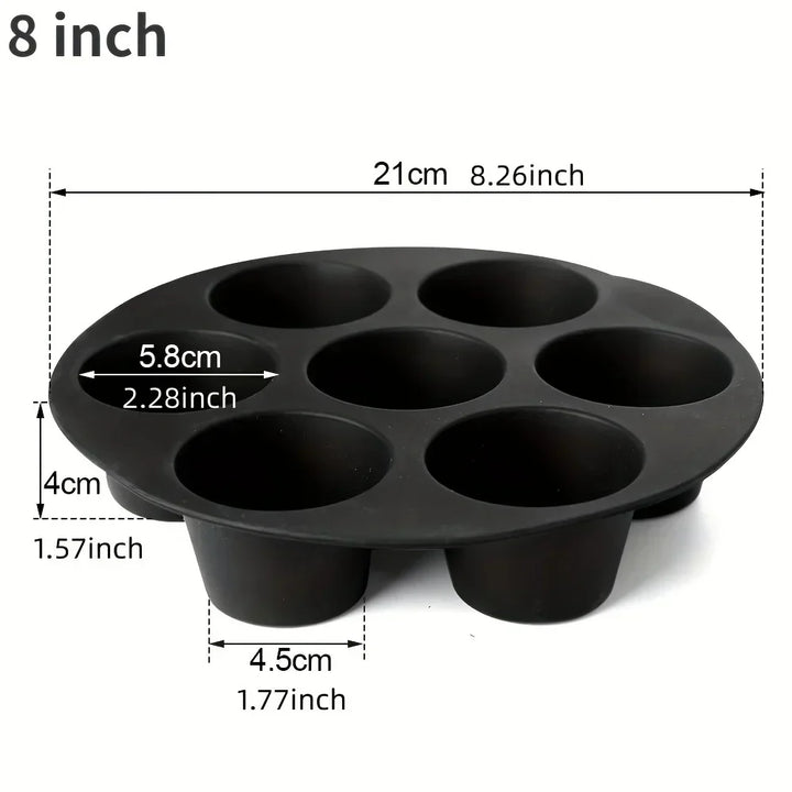 Lisslune | Silicone Bakeware for Microwave and Air Fryer - FlexiBake