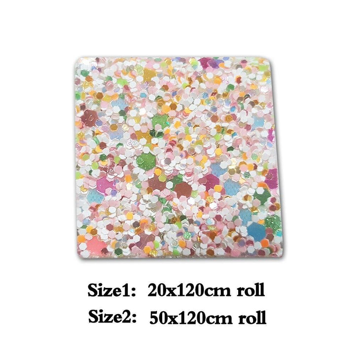 Lisslune | Sparkling sequin fabric roll for eye-catching DIY creations and accessories
