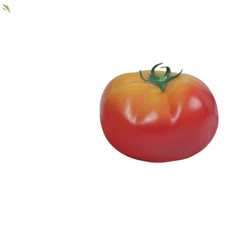 Lisslune | Realistic Red Pepper & Carrot Decorative Props: 2-Piece Artificial Vegetable Set for Dining and Photography