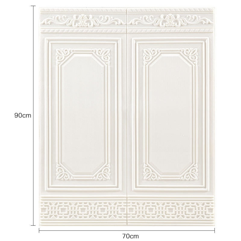 Lisslune | 3D Self-Adhesive Antique Accent Wall Sticker