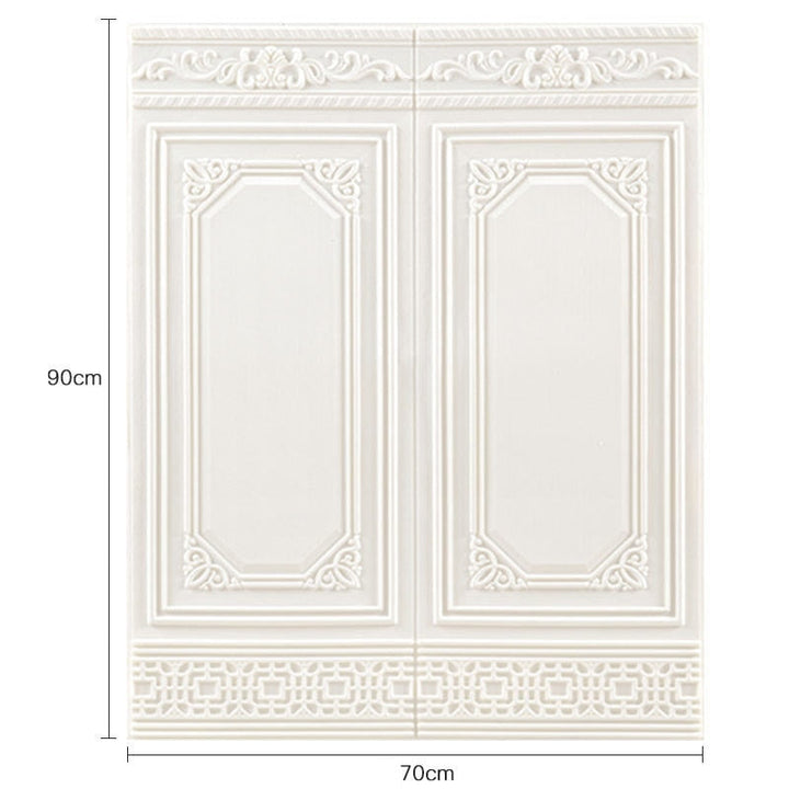 Lisslune | 3D Self-Adhesive Antique Accent Wall Sticker