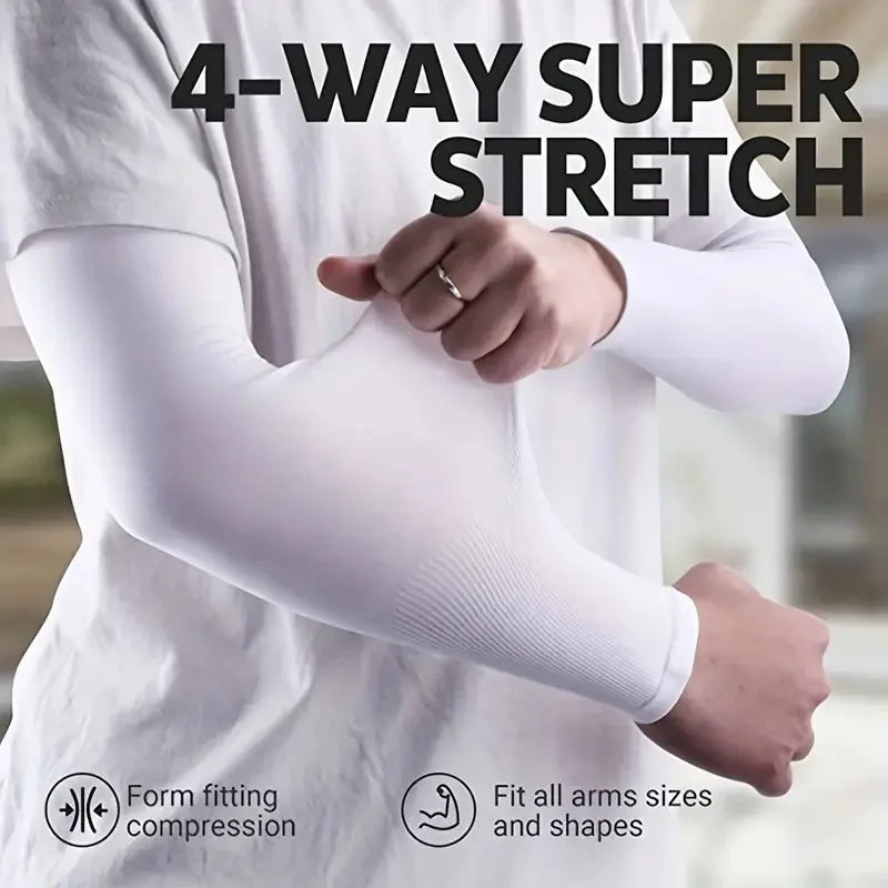 Rynx | 3 Pair of Breathable Sun Protection Sleeves - Breathable & UV-Protected Gear for Sports, Driving & Outdoor Adventures