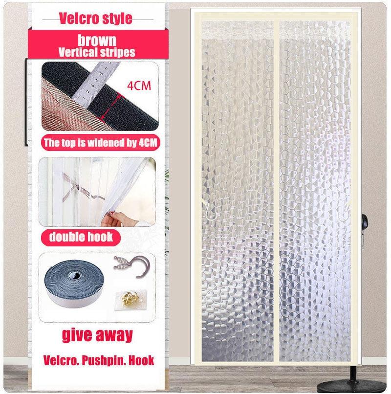 Lisslune | Magnetic insect-repellent curtain for superior home insulation
