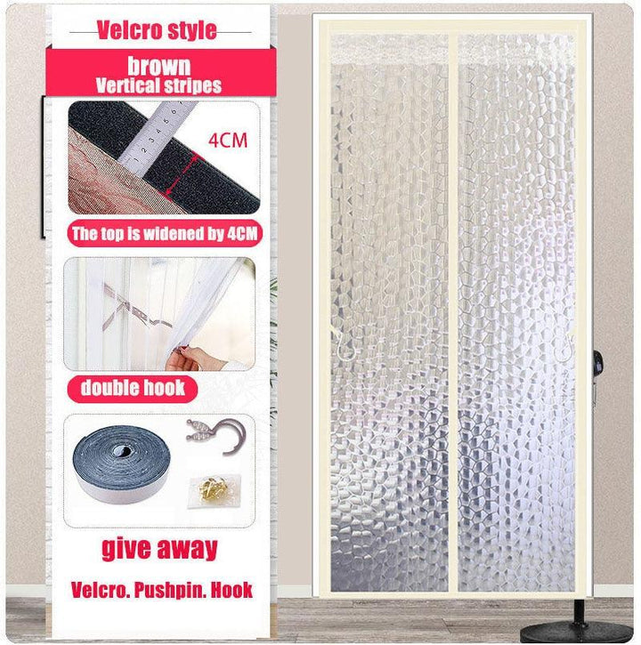 Lisslune | Magnetic insect-repellent curtain for superior home insulation