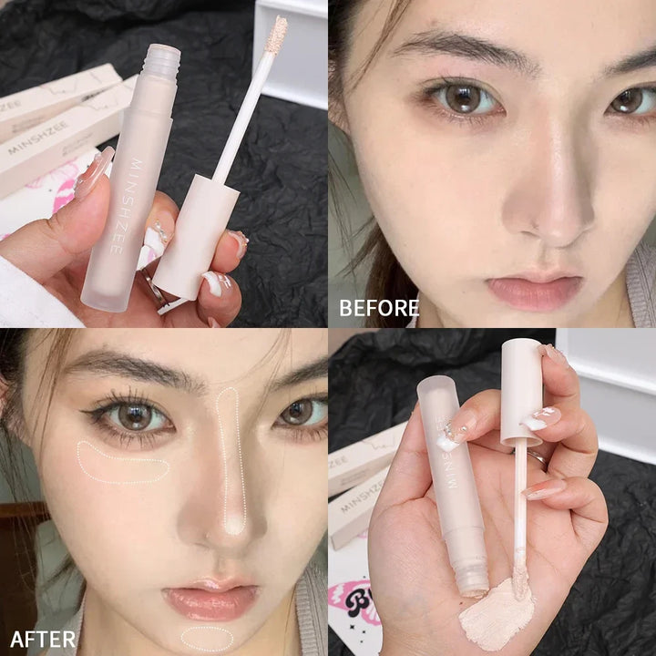 Rynx | Waterproof liquid contour pencil Matte highlighter nose shadow Long lasting brightening face bronzer contouring makeup cosmetics