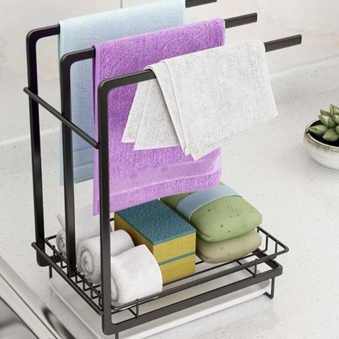 Lisslune | Kitchen Sink Detachable Organizer Rack