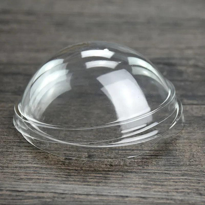 Lisslune | Elegant clear dessert cup collection with lids and spoons - Perfect for ice cream, yogurt, and mousse