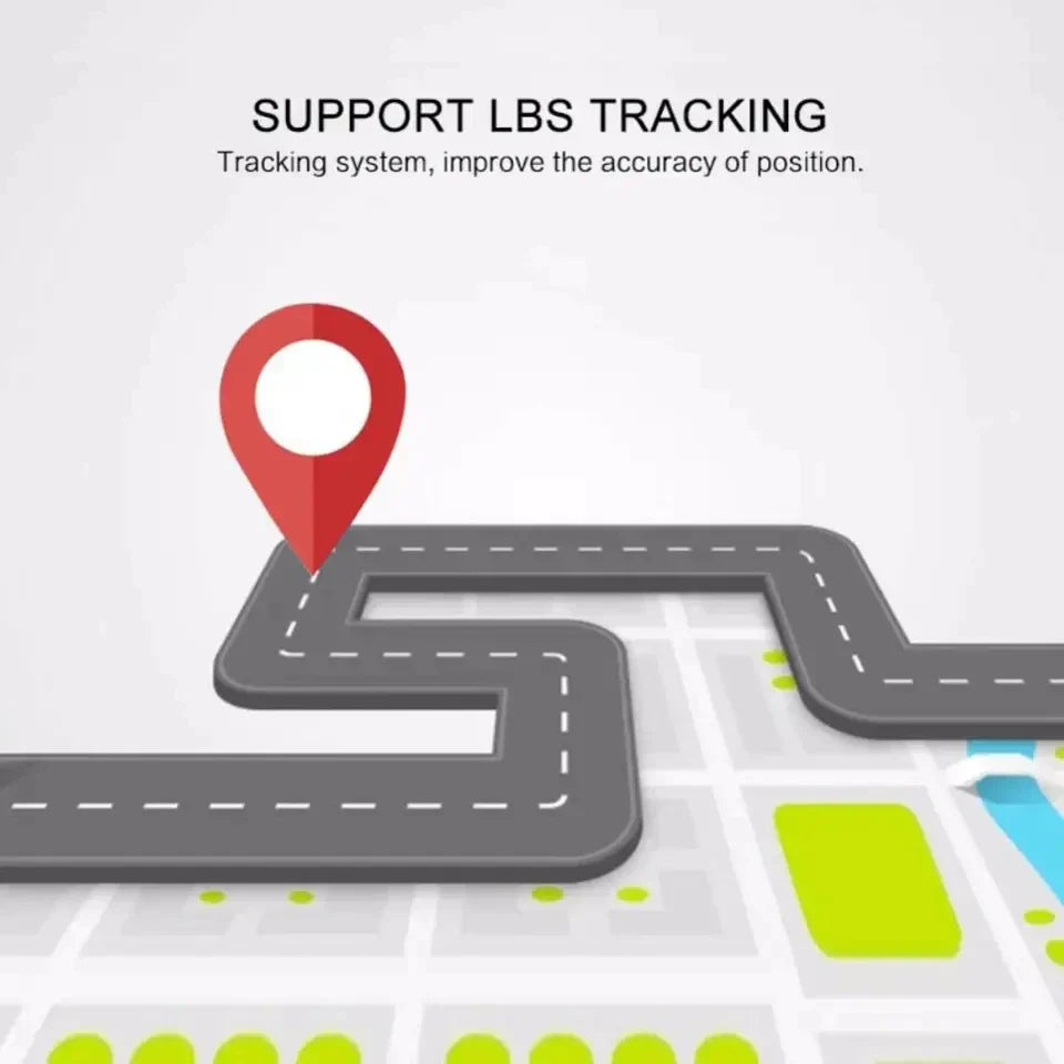 Lisslune | Follow-Strong Mini GPS Tracker – Magnetic Location Finder for Car, Pet & Valuable Items