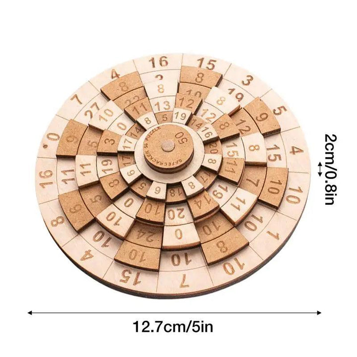 Lisslune | Interactive 3D Wooden Number Challenge: A Fun Educational Puzzle Game