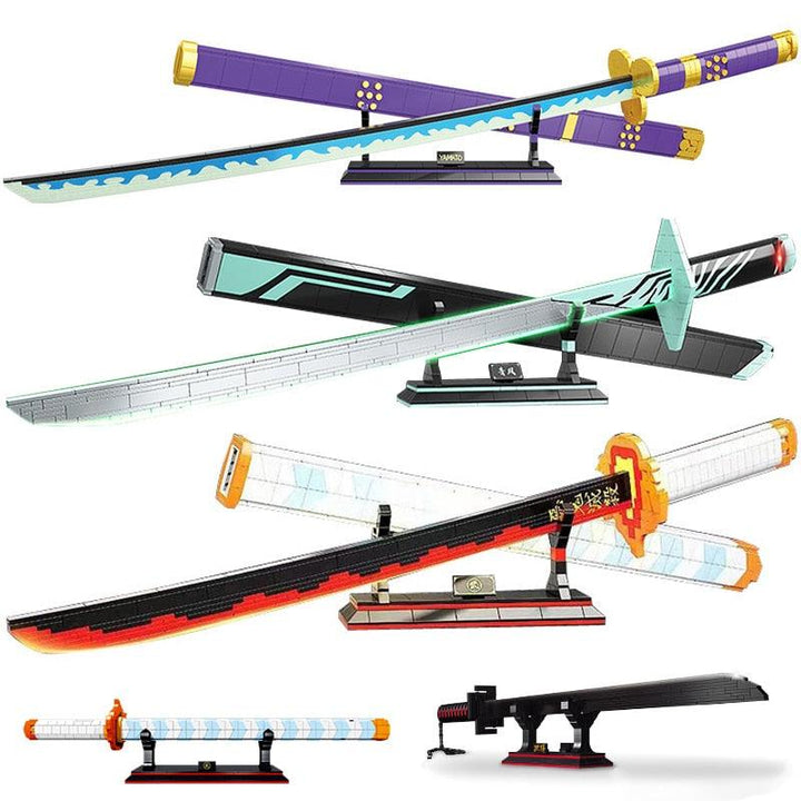 Lisslune | Ninja Warrior Samurai Sword Crafting Kit - Make Your Own Authentic Weapon for All Ages