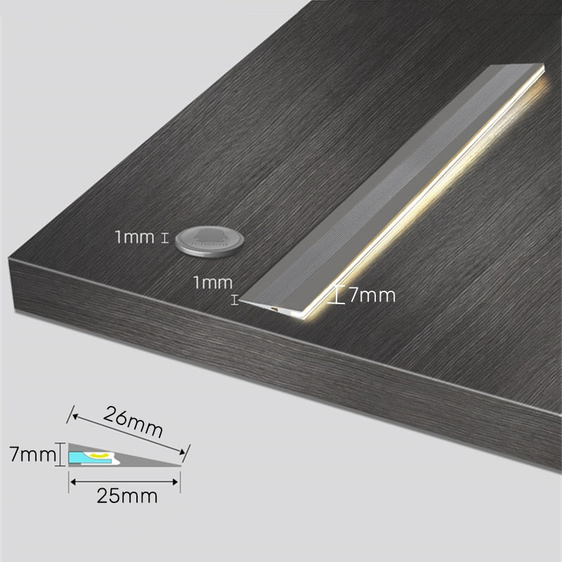 Lisslune | Invisible Surface Aluminum Thin Light Panel