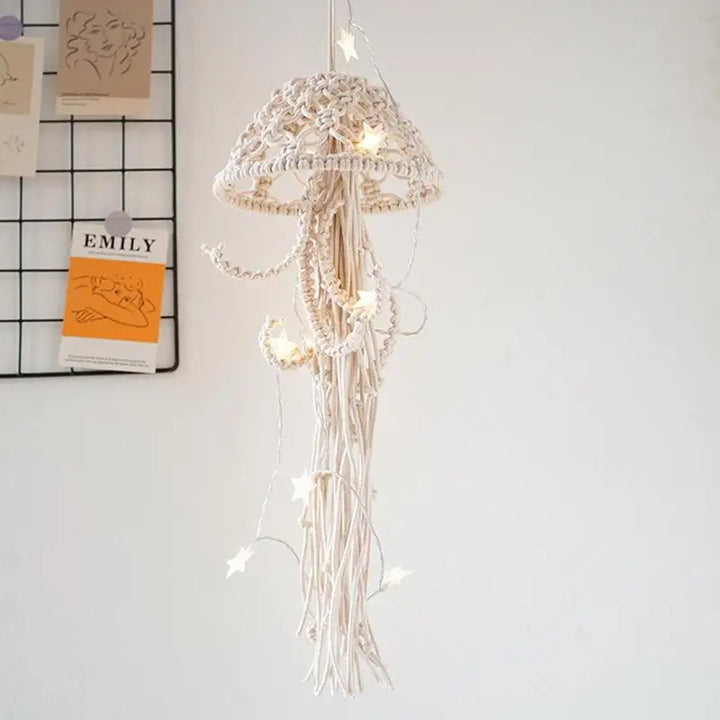 Lisslune | Artistic Jellyfish Dream Catcher Handmade Lamp
