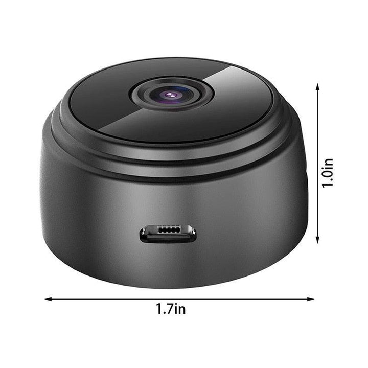 Lisslune | Wireless Mini Night Vision Camera with Magnetic Mount for Home Security