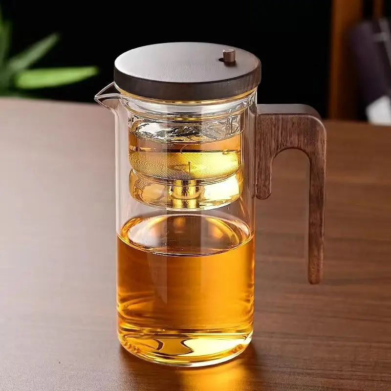 Lisslune | One-Click Magnetic Switch Tea Separation Teapot
