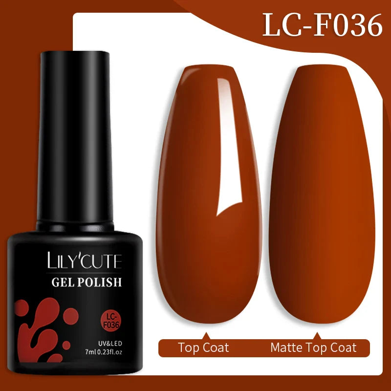 Rynx | 7ml Glitter Gel Nail Polish Semi Permanent Sequins Soak Off UV Gel Colorful DIY Nail Art Polishes