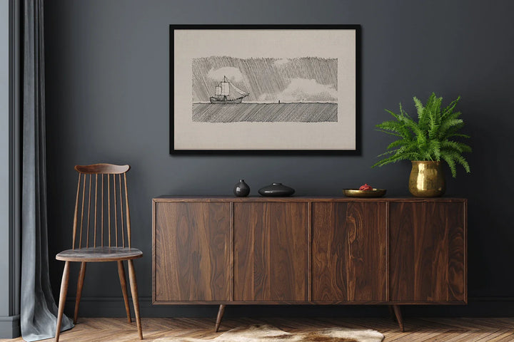 Lisslune | Walking Canvas Poster