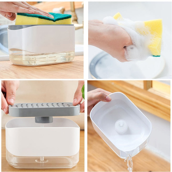 Lisslune | Push Style Kit Dish Soap Dispenser