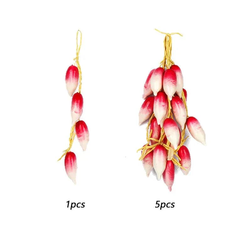 Lisslune | Life-like Artificial Chili Pepper Decor Props for Home, Photography, and Holiday Celebrations