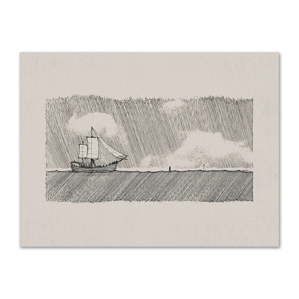 Lisslune | Walking Canvas Poster