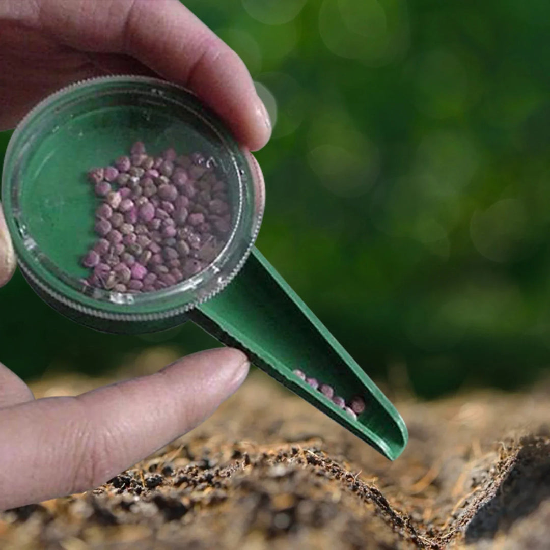 Lisslune | Adjustable Seed Spreader – Precise Garden Seed Distributor for Easy Application