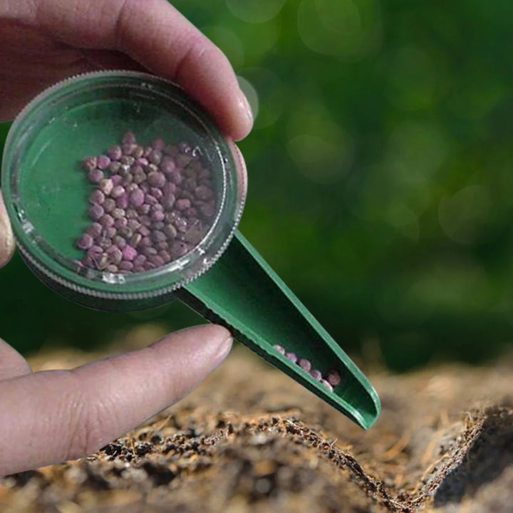 Lisslune | Adjustable Seed Spreader – Precise Garden Seed Distributor for Easy Application