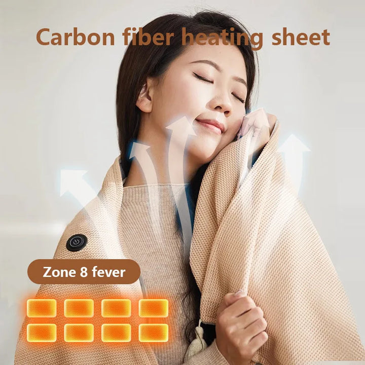 Lisslune | Rechargeable USB Winter Travel Heating Blanket