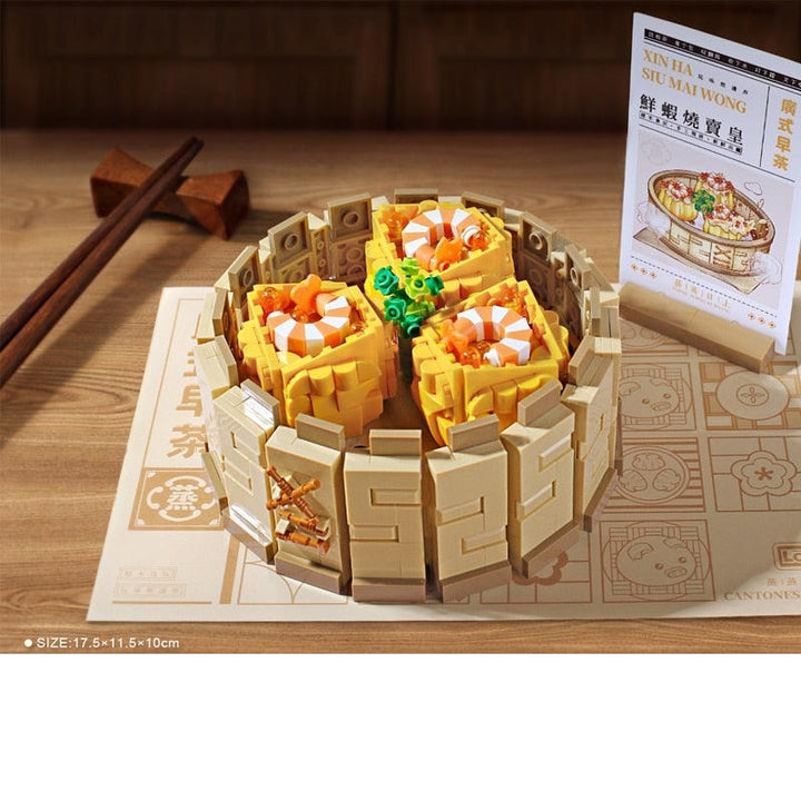 Lisslune | Cantonese Dim Sum Delight Mini Construction Set - Elite Culinary Experience
