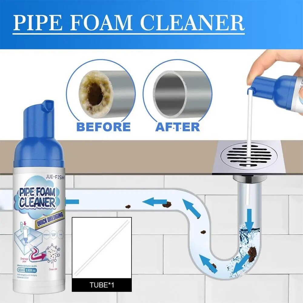 Lisslune | Kitchen Guard Multi-Purpose Pipe Foam Cleaner Spray