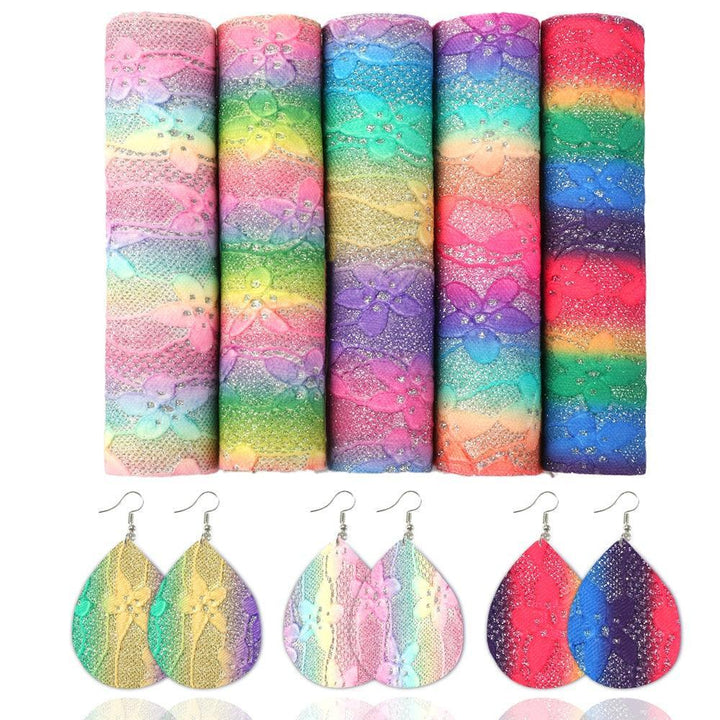 Lisslune | Vibrant Sparkle Faux Leather Craft Set