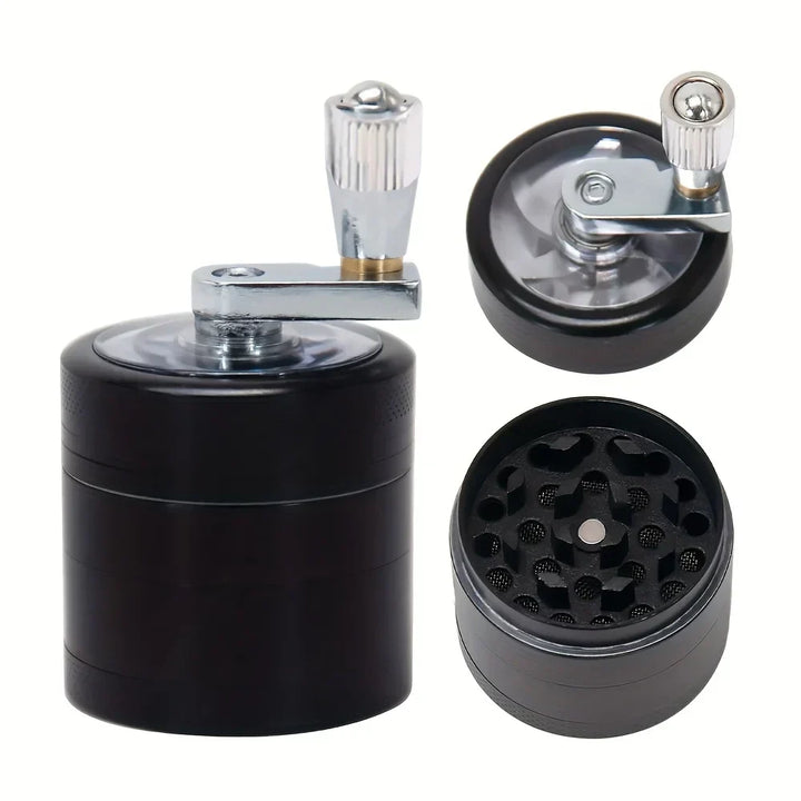 Lisslune | Nut and Hard Spice Mill - Hand tool for grinding nutmeg, ginger, rock salt, and peppercorns