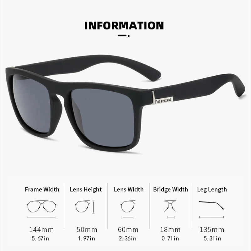 Rynx | A Pair of Fashion Vintage Polarized Fashion Styles, Retro Driving Fishing Luxury Fashion Glasses, Anti-Glare Glasses Eyepieces