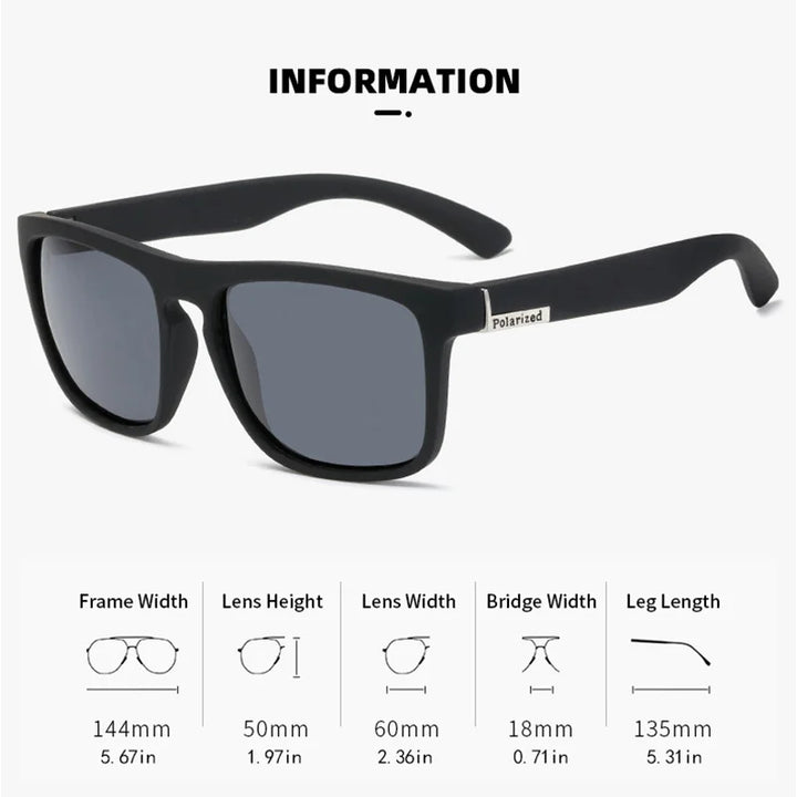Rynx | A Pair of Fashion Vintage Polarized Fashion Styles, Retro Driving Fishing Luxury Fashion Glasses, Anti-Glare Glasses Eyepieces