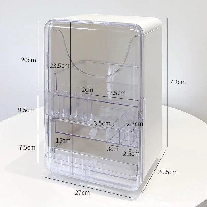 Lisslune | Beauty Makeup Organizer Magnetic Storage Box