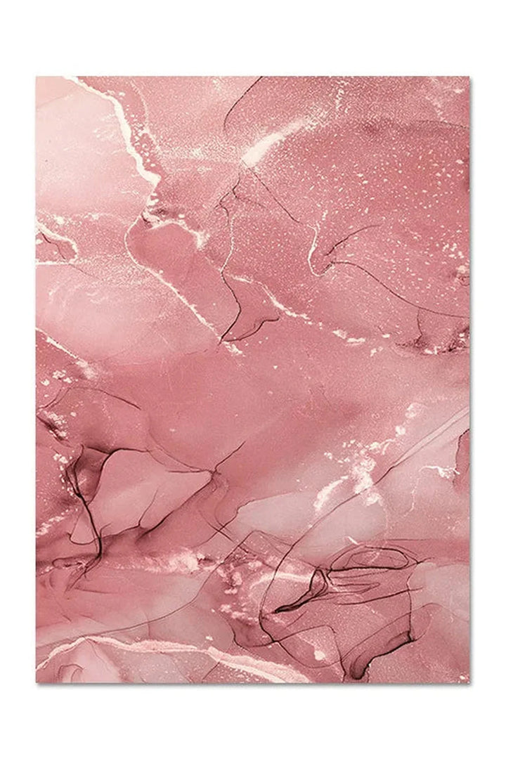 Lisslune | Marble Canvas Poster