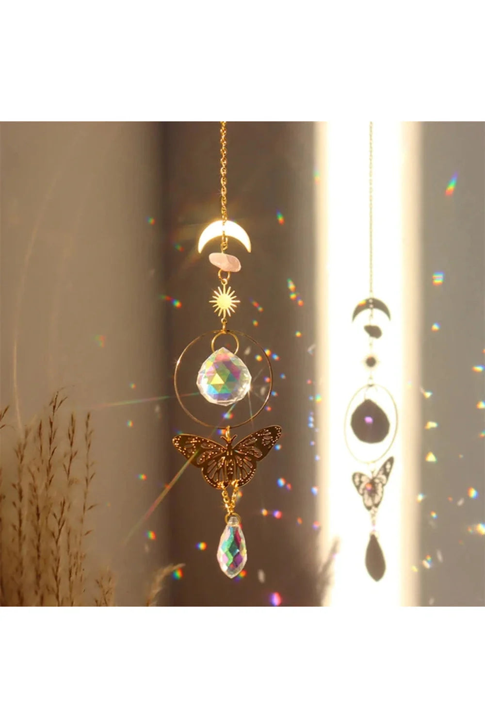 Lisslune | Butterfly prism sun catcher