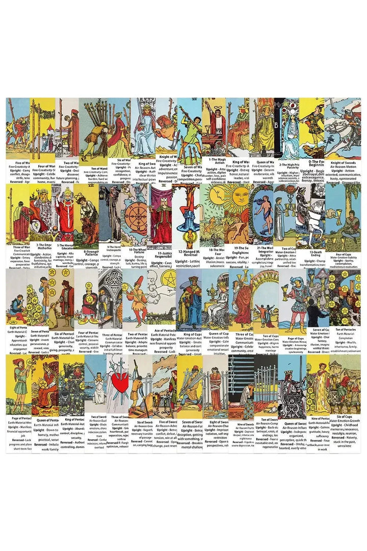 Lisslune | Tarot Scrapbooking Stickers
