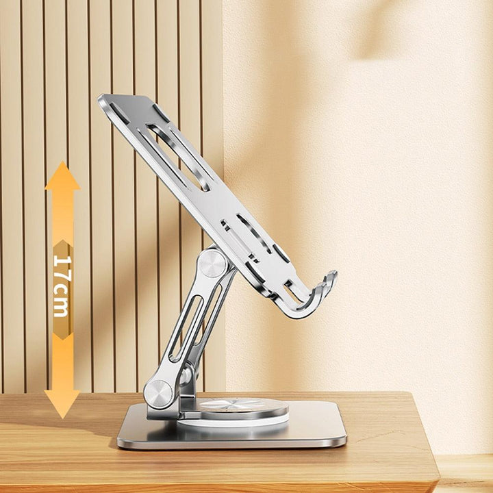 Lisslune | Premium Aluminum 360° Adjustable Stand for Tablets and Phones - Unmatched Comfort and Stability