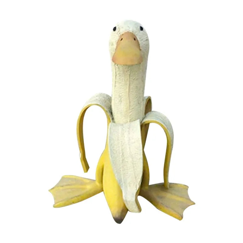 Lisslune | Banana Duck Sculpture | Playful Garden Decoration!